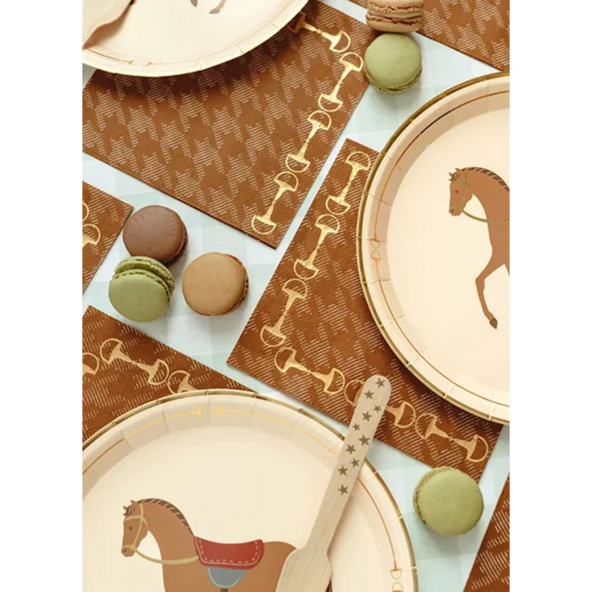 12 serviettes - 33 cm - Horseparty