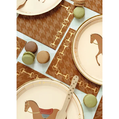 12 serviettes - 33 cm - Horseparty