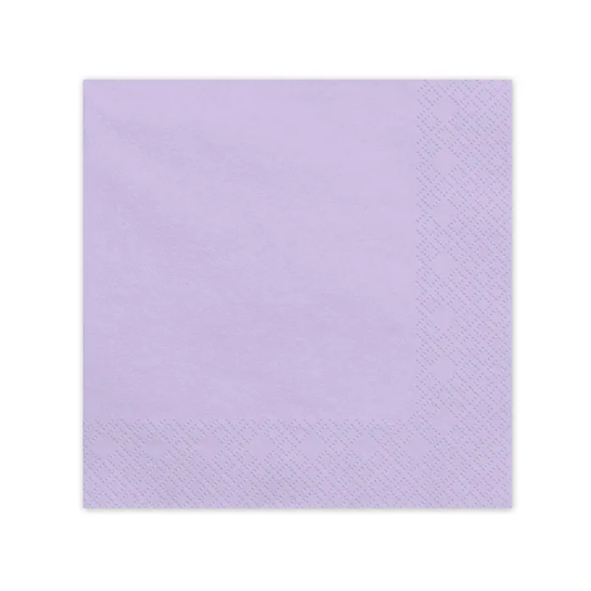 20 serviettes - Lavande
