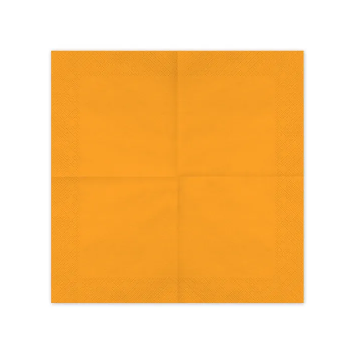 20 serviettes - orange clair