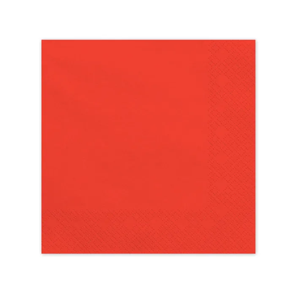 20 serviettes - rouge
