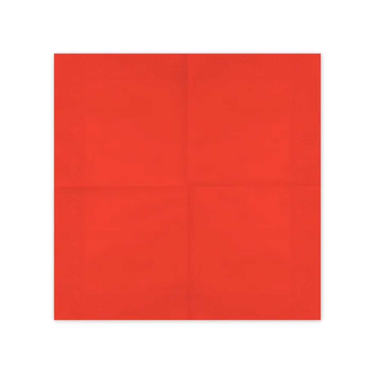 20 serviettes - rouge