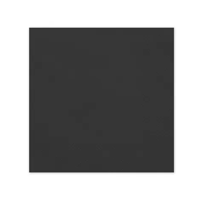20 serviettes - noires