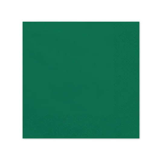 20 serviettes – Vert foncé