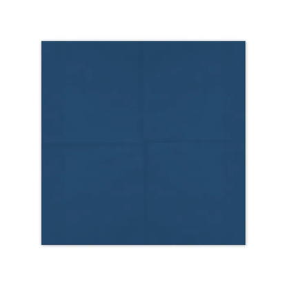 20 serviettes - Bleu foncé