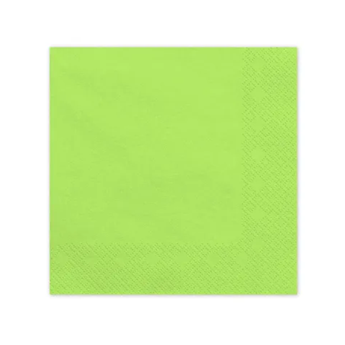 20 serviettes - Vert clair