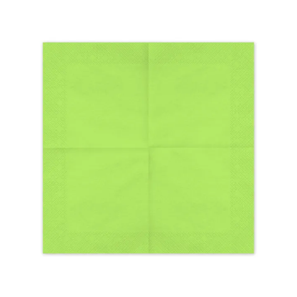 20 serviettes - Vert clair