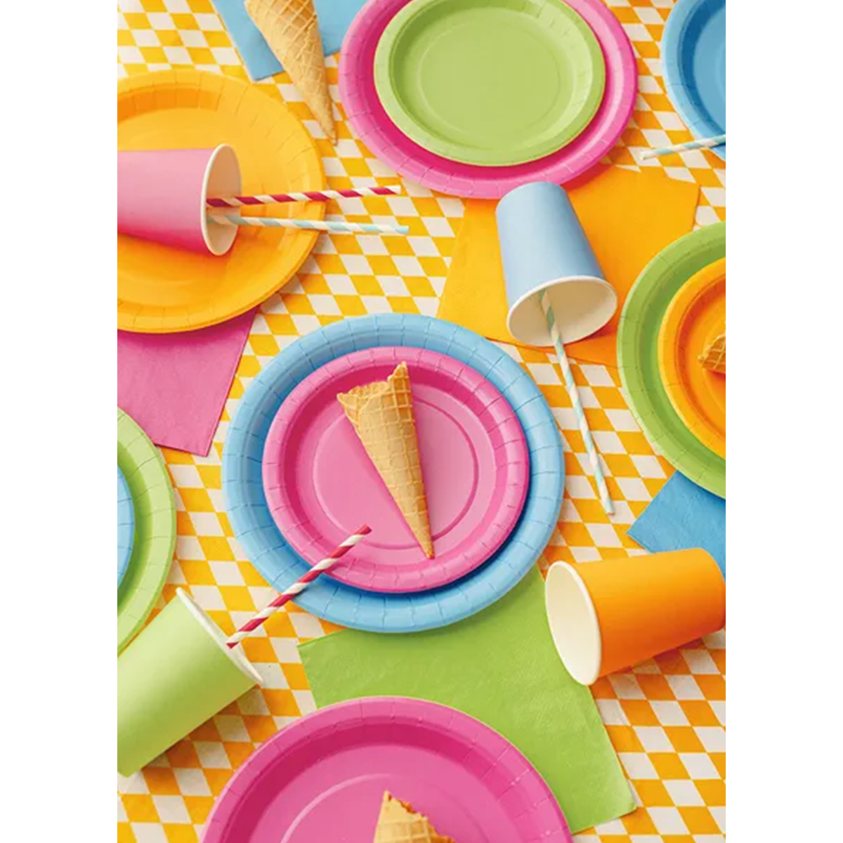 20 serviettes - Vert clair
