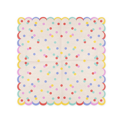 20 Servetten - Confetti