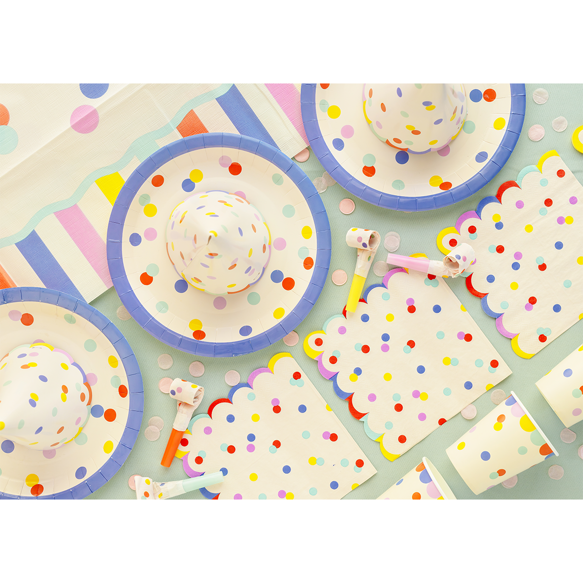 20 Servetten - Confetti