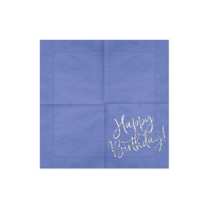 20 Servetten Trend - 33cm - Happy B'day
