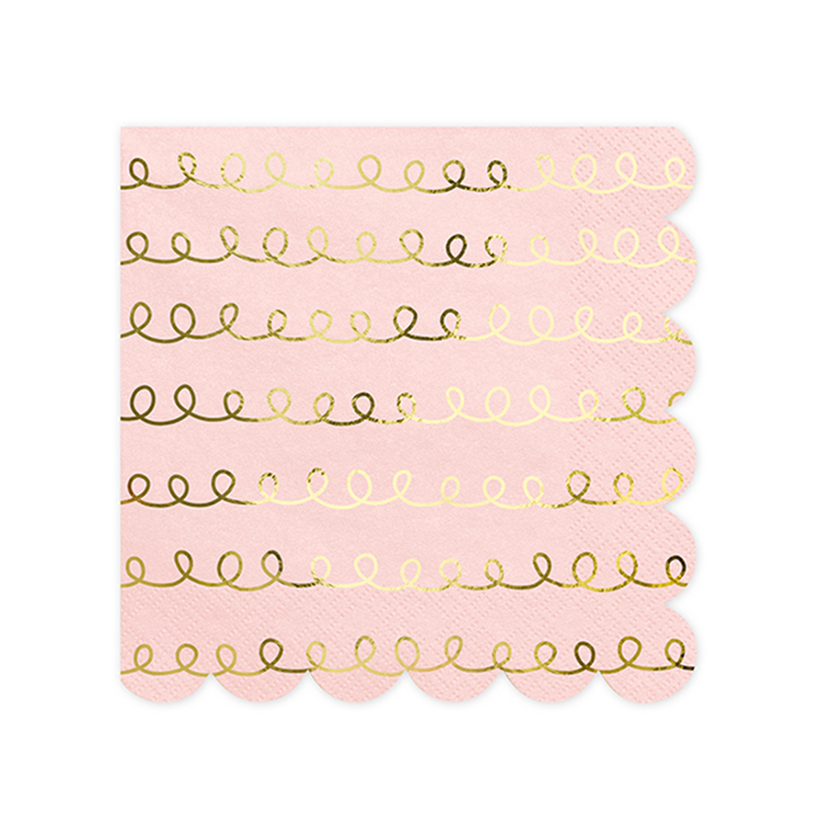 20 Serviettes tendance - 32cm - Glossy Bow