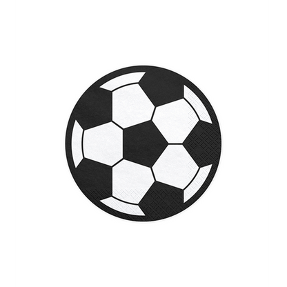 20 Servetten Trend - 13cm - Voetbal