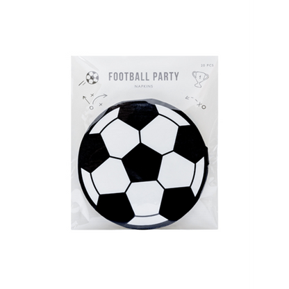 20 Servetten Trend - 13cm - Voetbal
