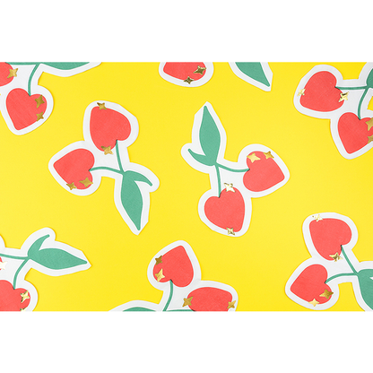 20 serviettes tendance - 16 cm - Sweet Cherries