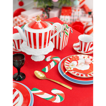 20 serviettes de table tendance - 16 cm - Sucre d'orge