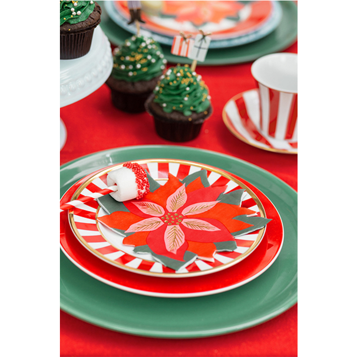 20 servetten Trend - 15 cm - Ster van Bethlehem