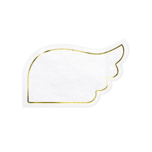 20 serviettes Trend - 32cm - Ailes d'ange