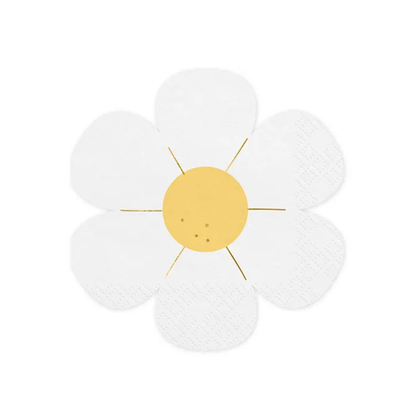 12 servetten Trend - 16cm - Daisy