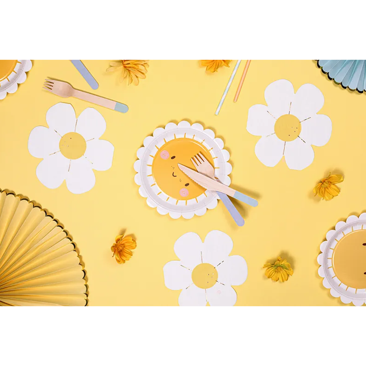 12 servetten Trend - 16cm - Daisy