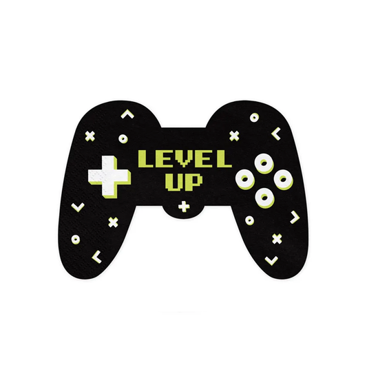 12 serviettes Trend - 16cm - Gamer