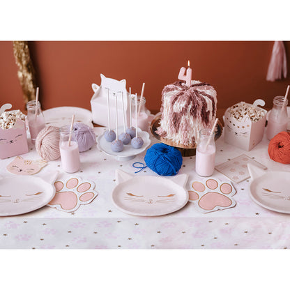 12 serviettes - Kitty Paws