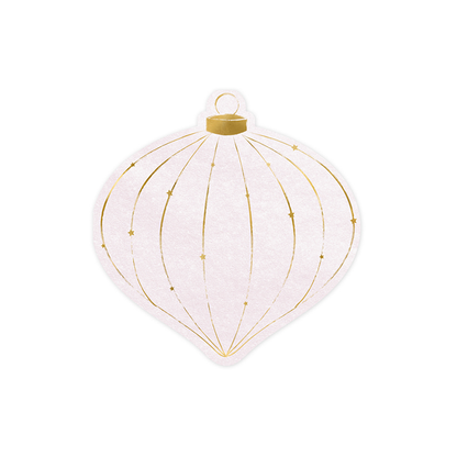 20 servetten Trend - 12 cm - Christmas Bauble