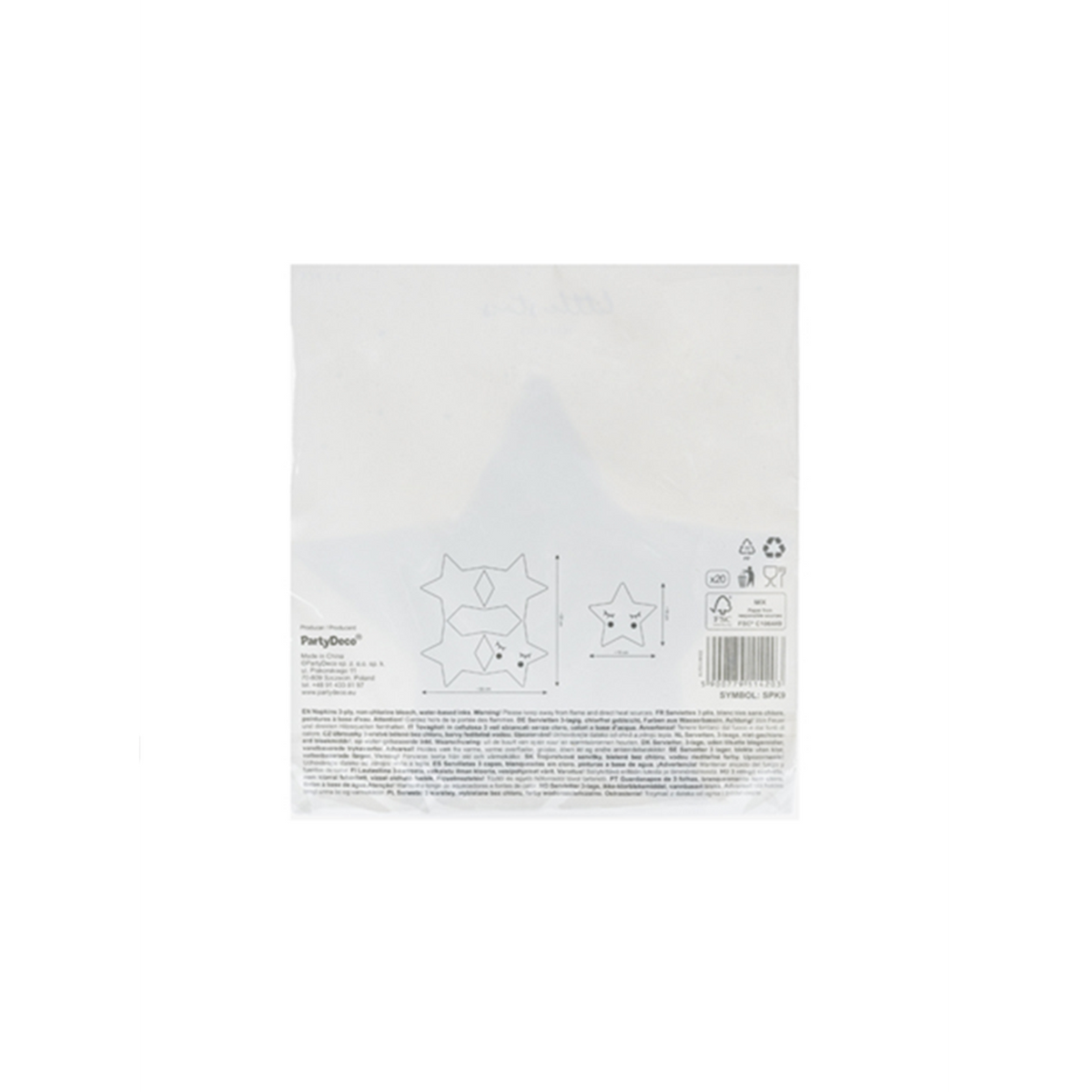 20 Servetten Trend - 16cm - Little Star