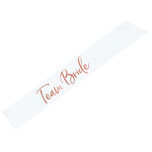 1 Écharpe - Team Bride - Blanc