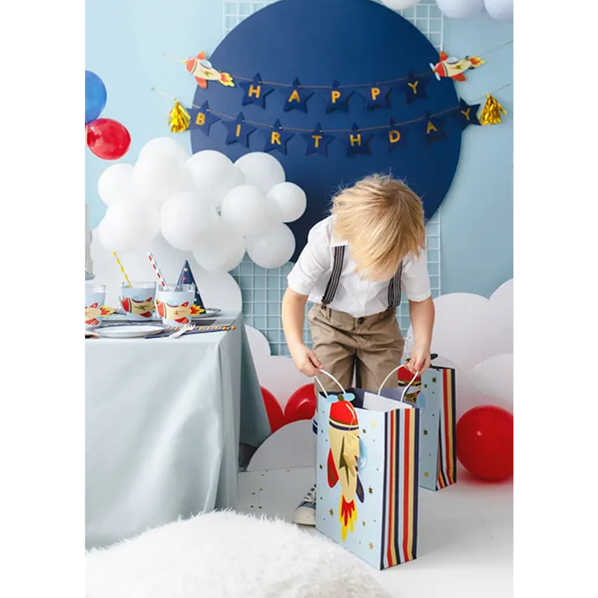 1 Sac cadeau - Bâche
