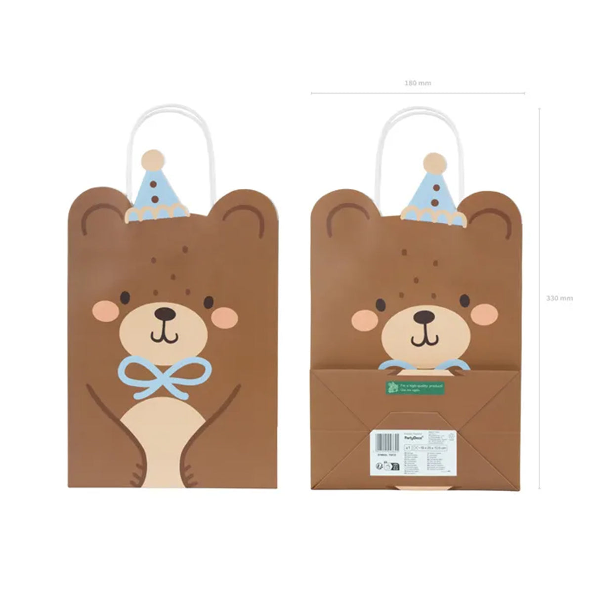 1 cadeauzakje - teddybeer