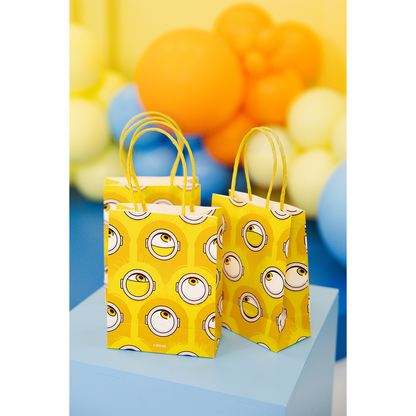 6 sacs cadeaux en papier - Les Minions