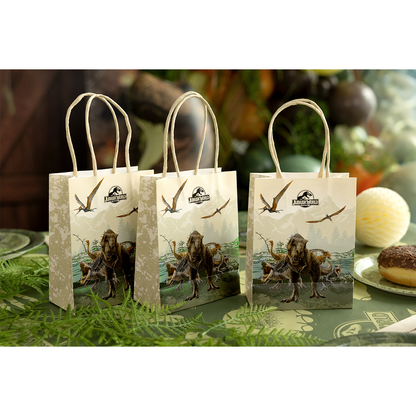 6 sacs cadeaux en papier - Jurassic World
