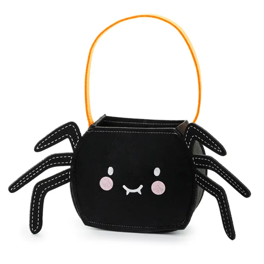 1 Sac d'Halloween araignée - Noir