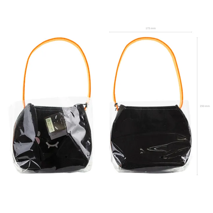 1 Sac d'Halloween araignée - Noir