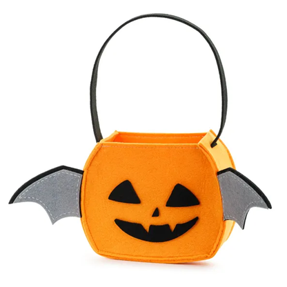 1 Halloween-tas pompoen - Oranje