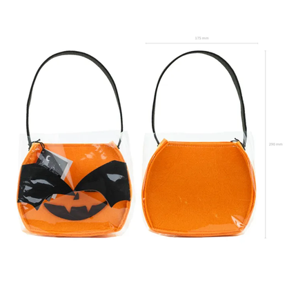 1 Halloween-tas pompoen - Oranje