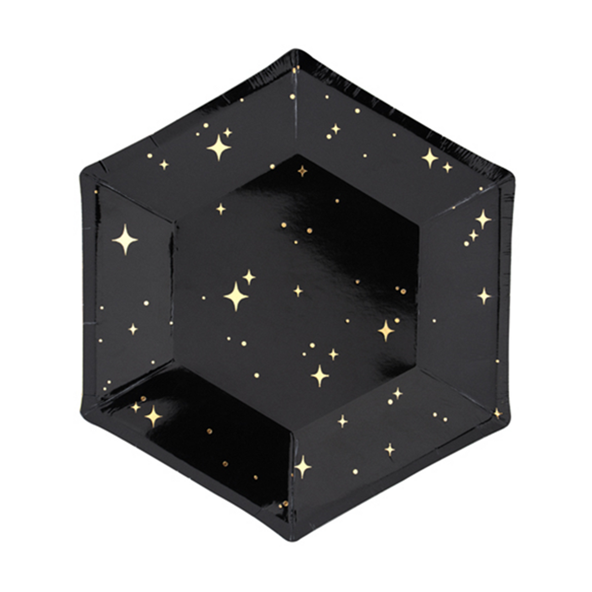 6 assiettes en carton Tendance - Ø 20cm - Célébrons