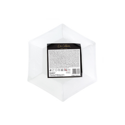 6 assiettes en carton Tendance - Ø 20cm - Célébrons
