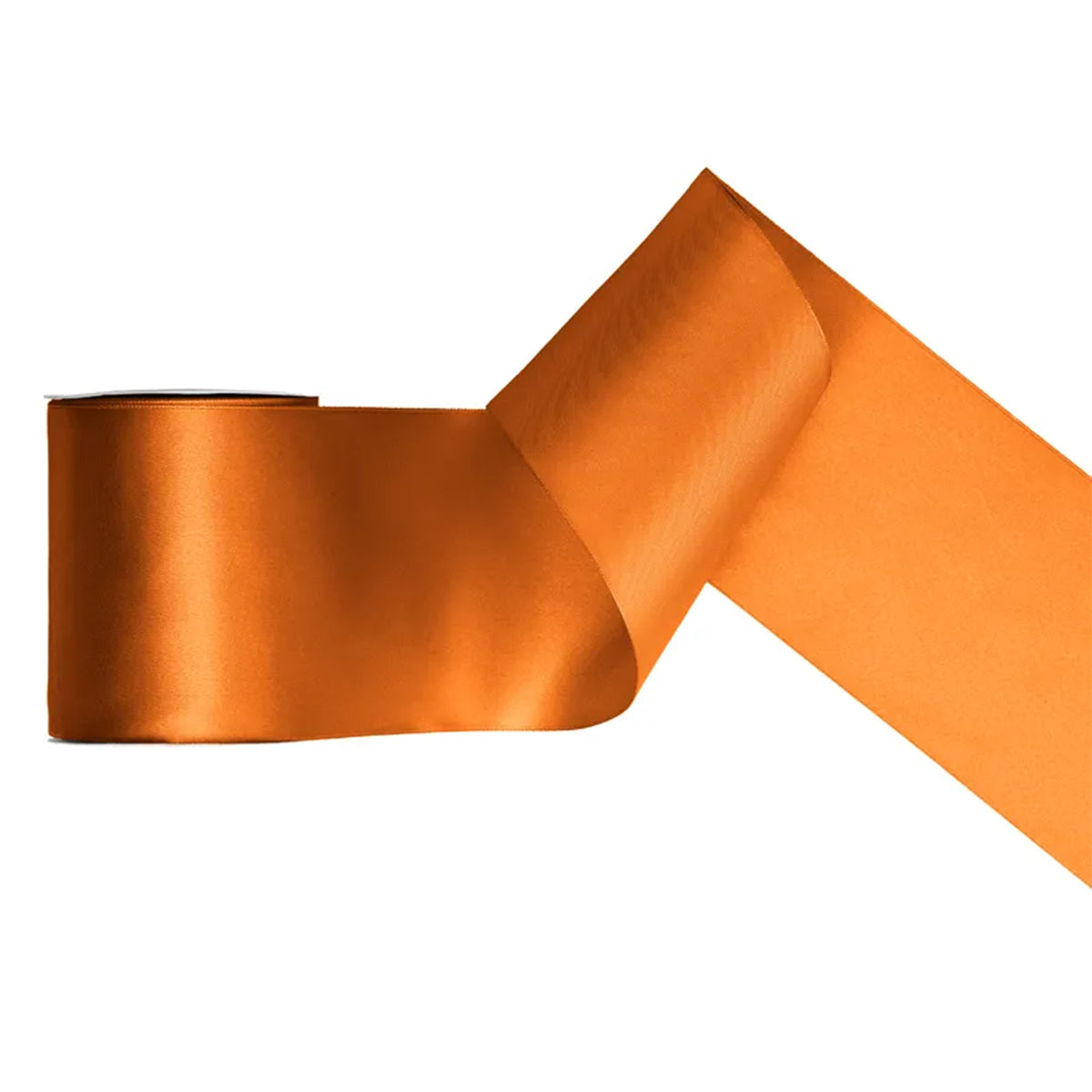 1 Ballonlint - Satijn - Roesttint - 100 mm