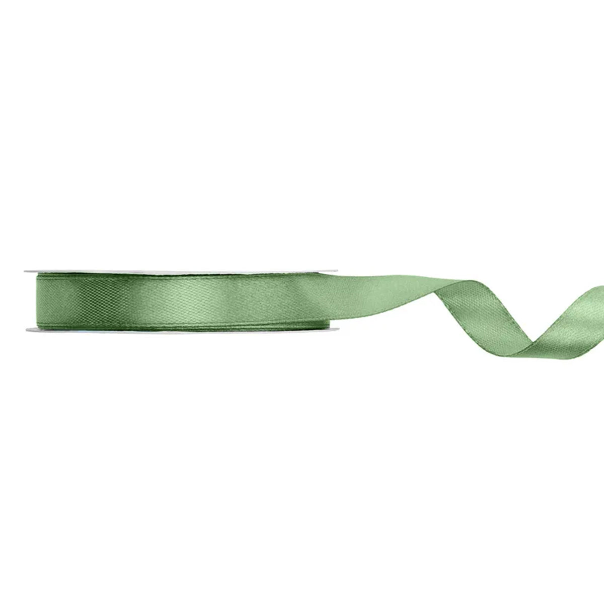 1 ruban de baudruche - Satin - Sauge - 12mm