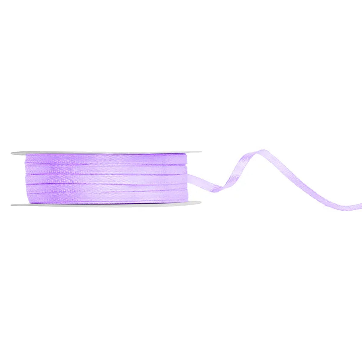 1 ruban à ballon - satin - lavande - 3mm