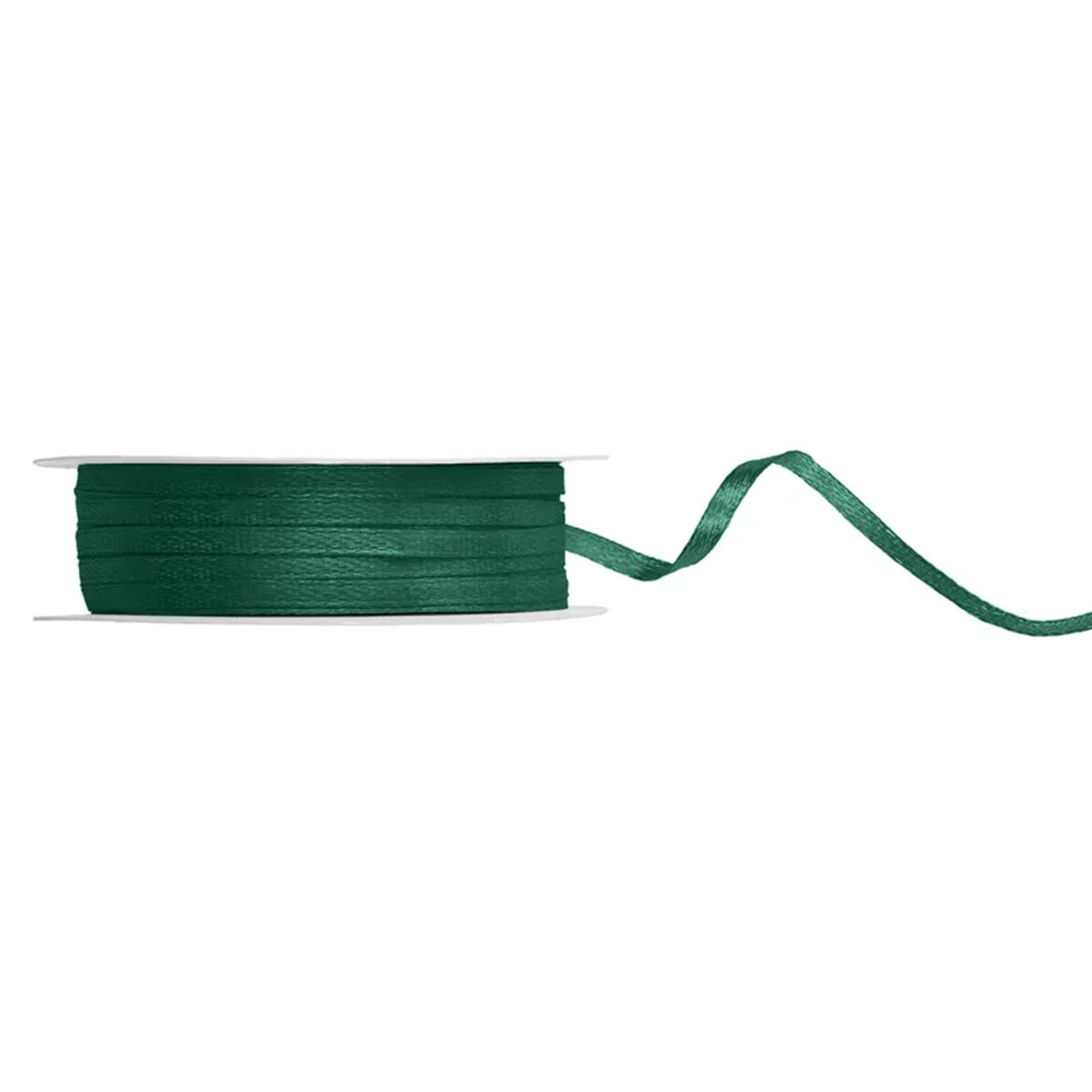 1 ruban à ballons - Satin - Vert bouteille - 3mm