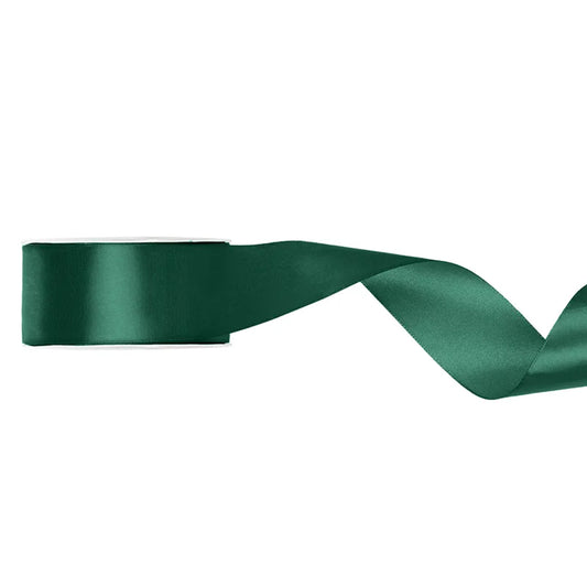 1 ruban de ballon - Satin - Vert Bouteille - 38mm