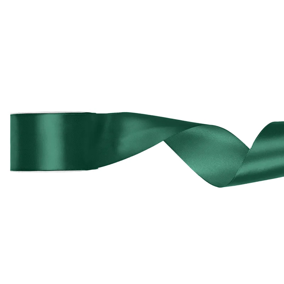1 ruban pour ballon - Satin - Vert Bouteille - 50mm