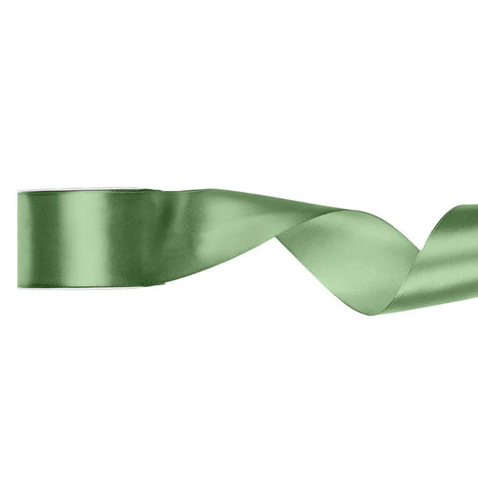 1 ruban de ballon - Satin - Sauge - 50mm