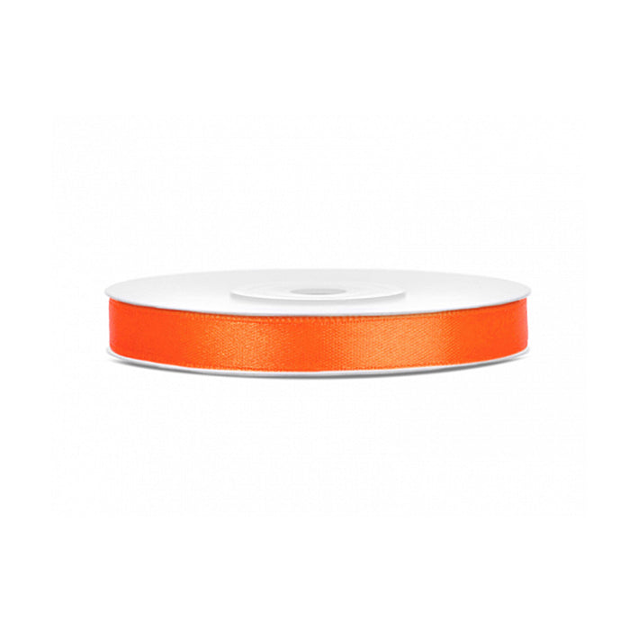 1 Ballonlint - Satijn - 6mm - Oranje