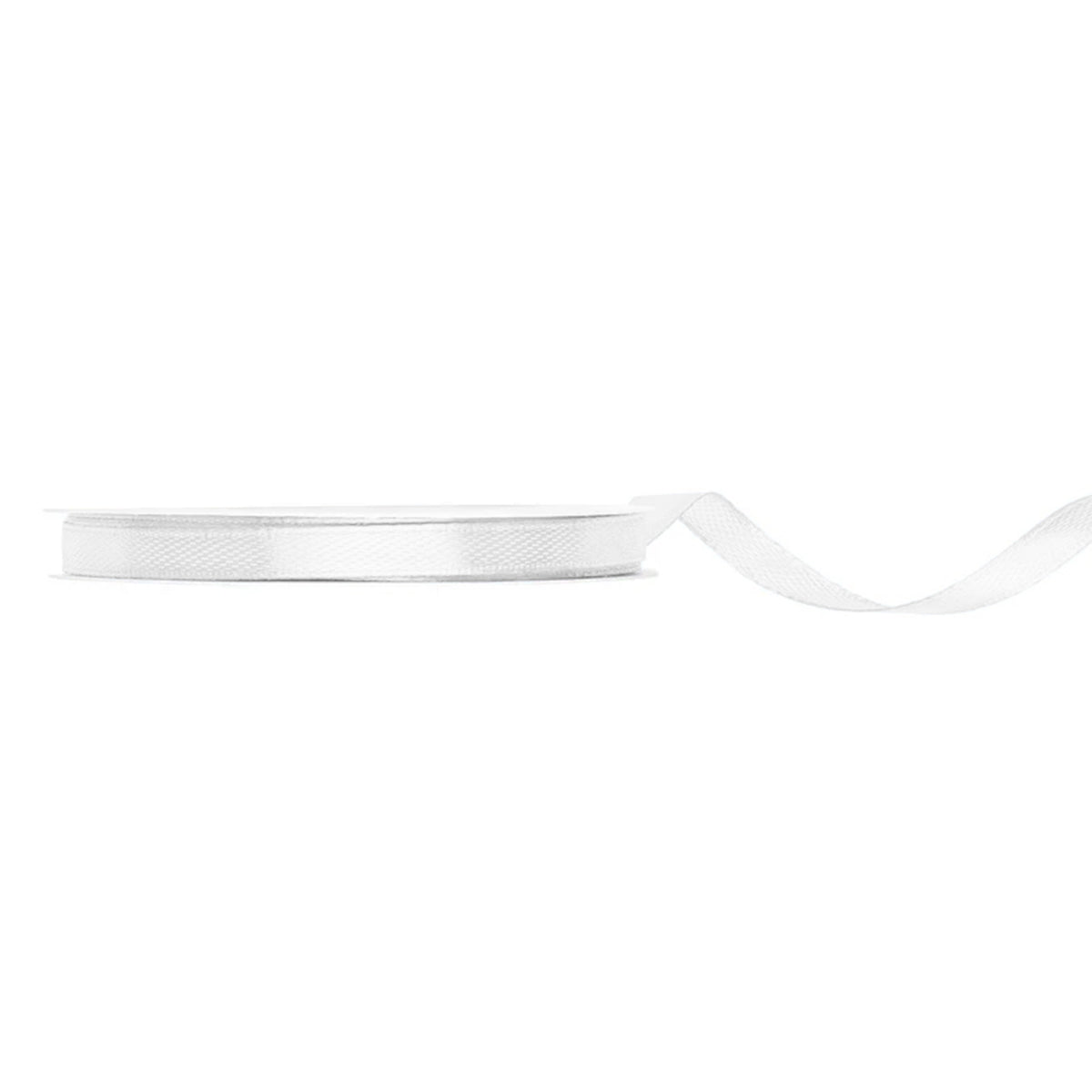 1 ballonlint - satijn - 6mm - wit