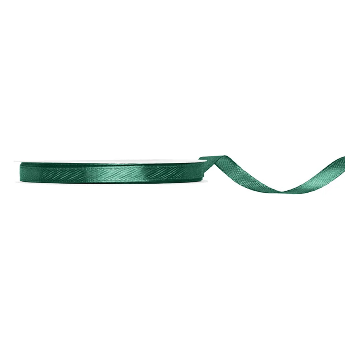 1 ruban pour ballons - Satin - Vert Bouteille - 6mm