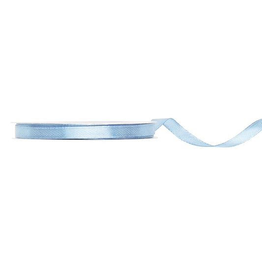 1 ruban de baudruche - Satin - Bleu clair - 6mm